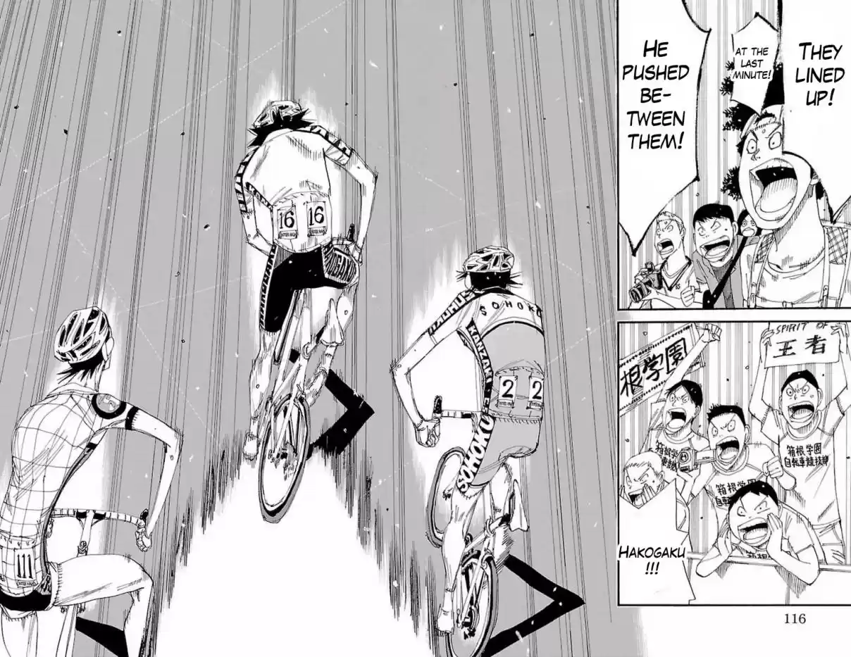 Yowamushi Pedal Vol. 48 Ch. 413 the three strong ones