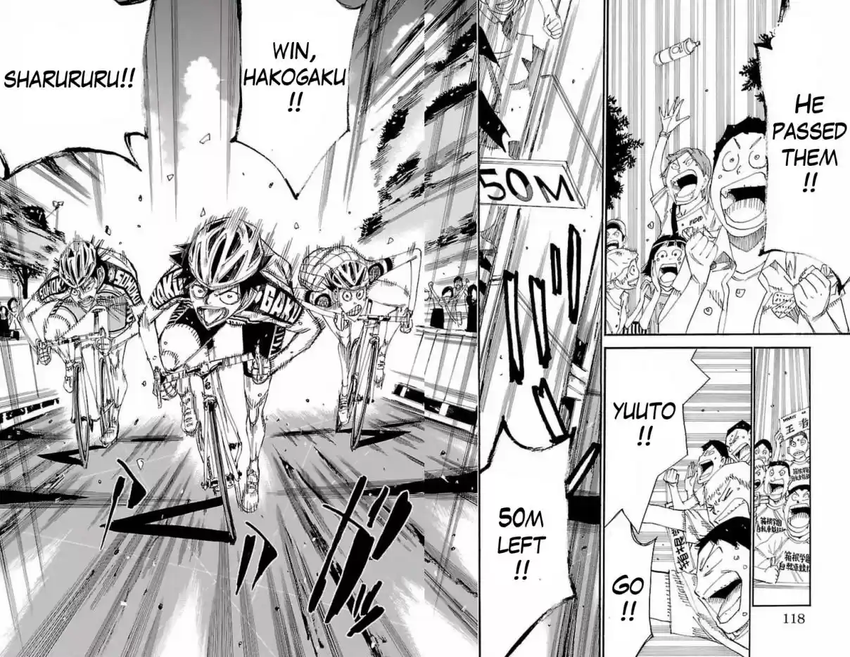 Yowamushi Pedal Vol. 48 Ch. 413 the three strong ones