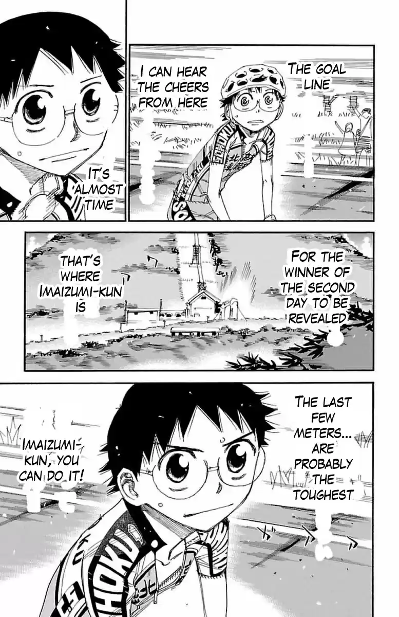 Yowamushi Pedal Vol. 48 Ch. 413 the three strong ones