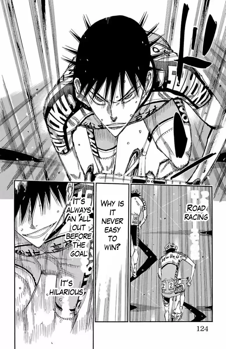 Yowamushi Pedal Vol. 48 Ch. 413 the three strong ones