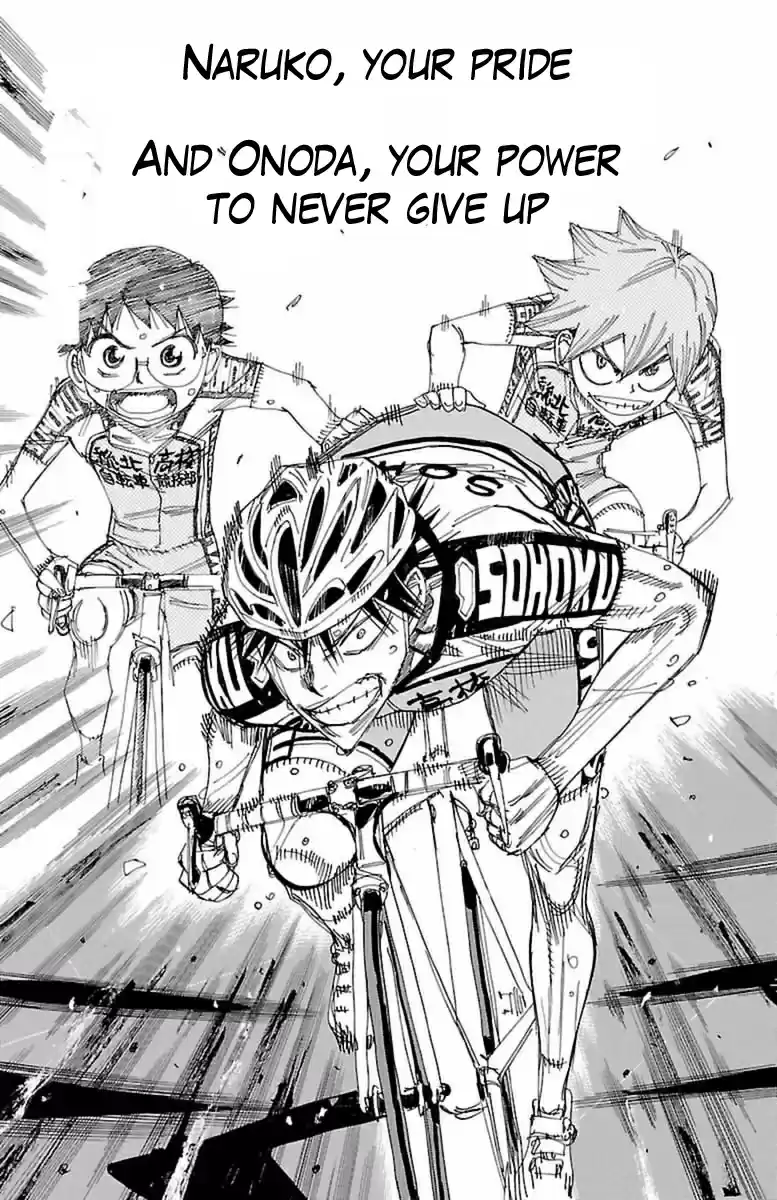 Yowamushi Pedal Vol. 48 Ch. 413 the three strong ones