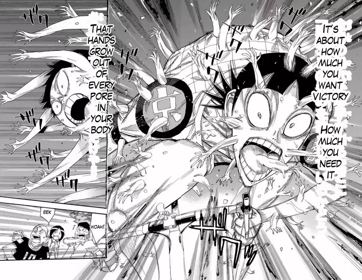 Yowamushi Pedal Vol. 48 Ch. 413 the three strong ones