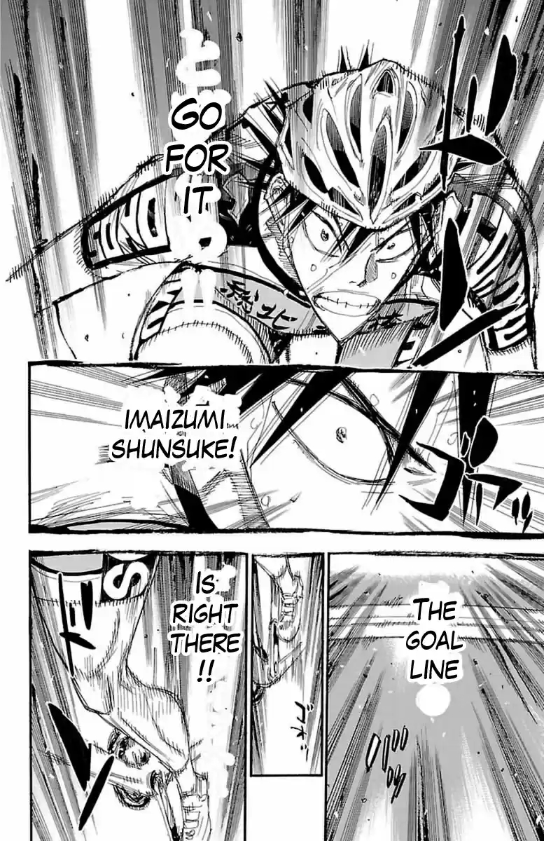 Yowamushi Pedal Vol. 48 Ch. 414 The second day's goal line