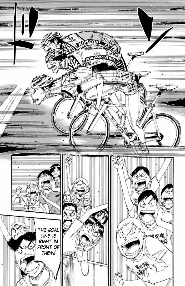 Yowamushi Pedal Vol. 48 Ch. 414 The second day's goal line