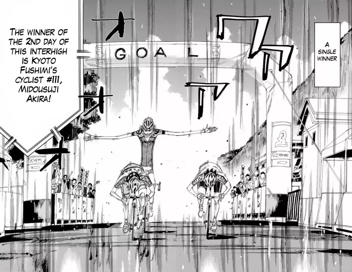 Yowamushi Pedal Vol. 48 Ch. 415 The winner