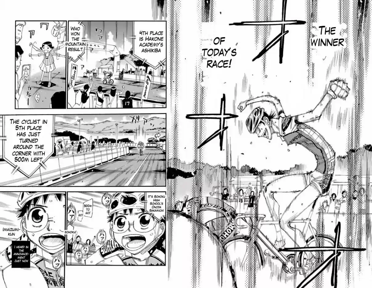 Yowamushi Pedal Vol. 48 Ch. 415 The winner