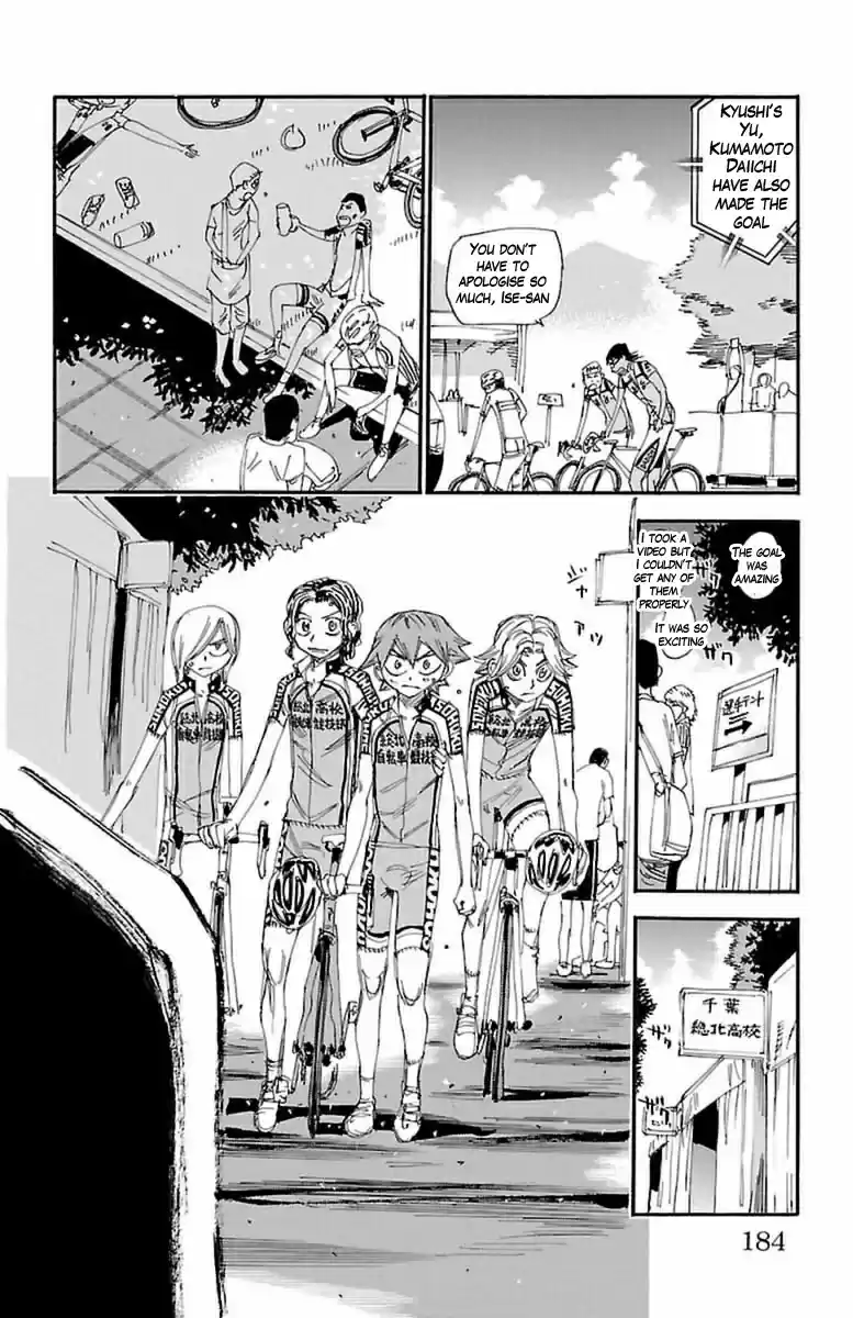 Yowamushi Pedal Vol. 48 Ch. 416 The podium