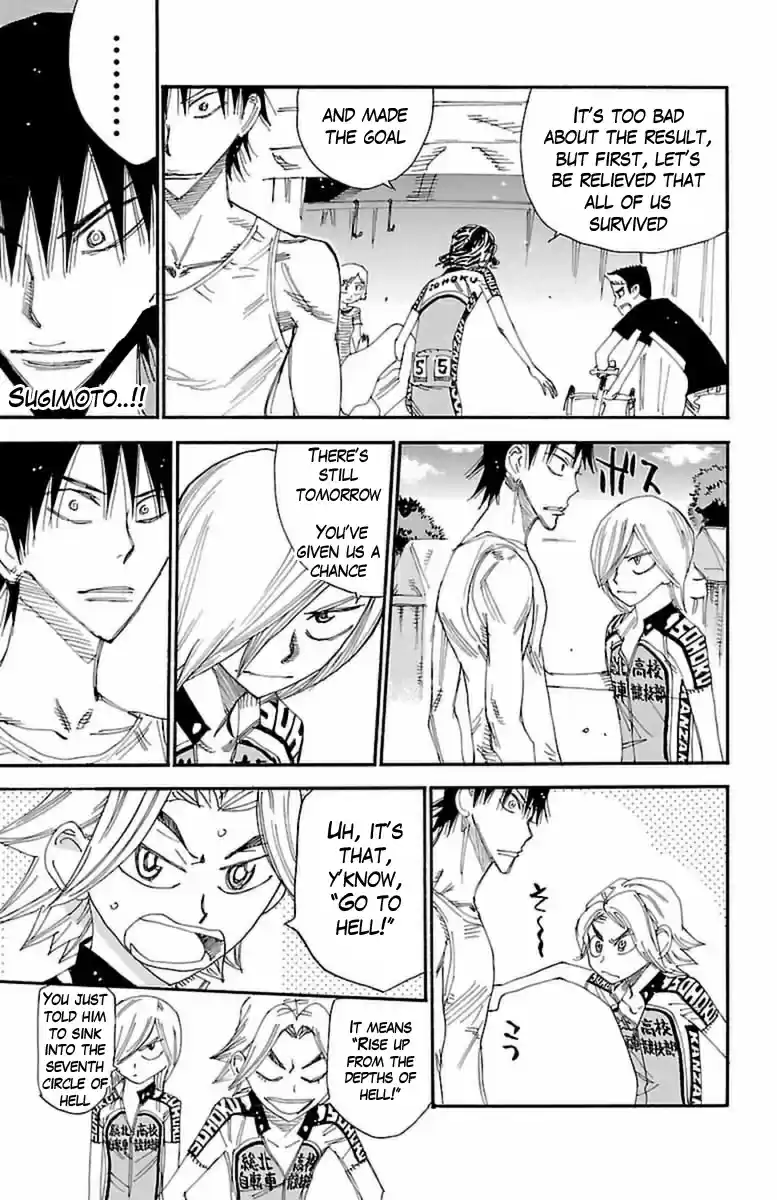 Yowamushi Pedal Vol. 48 Ch. 416 The podium
