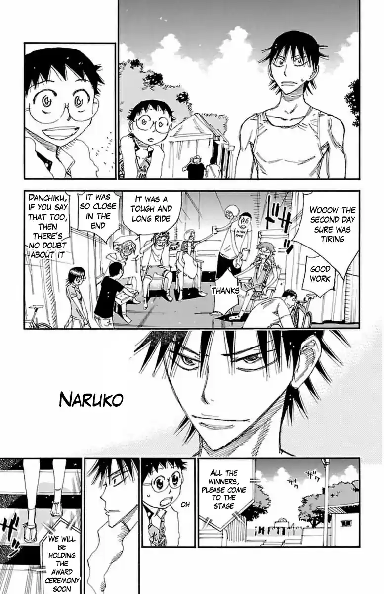 Yowamushi Pedal Vol. 48 Ch. 416 The podium