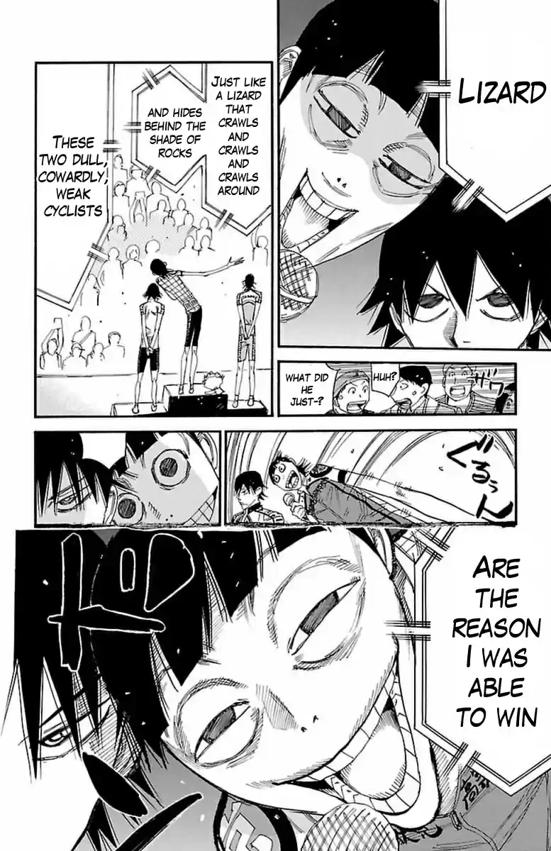 Yowamushi Pedal Vol. 48 Ch. 416 The podium