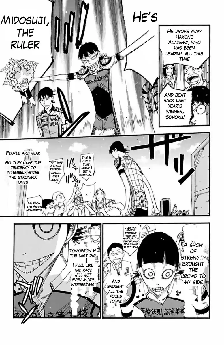 Yowamushi Pedal Vol. 48 Ch. 416 The podium