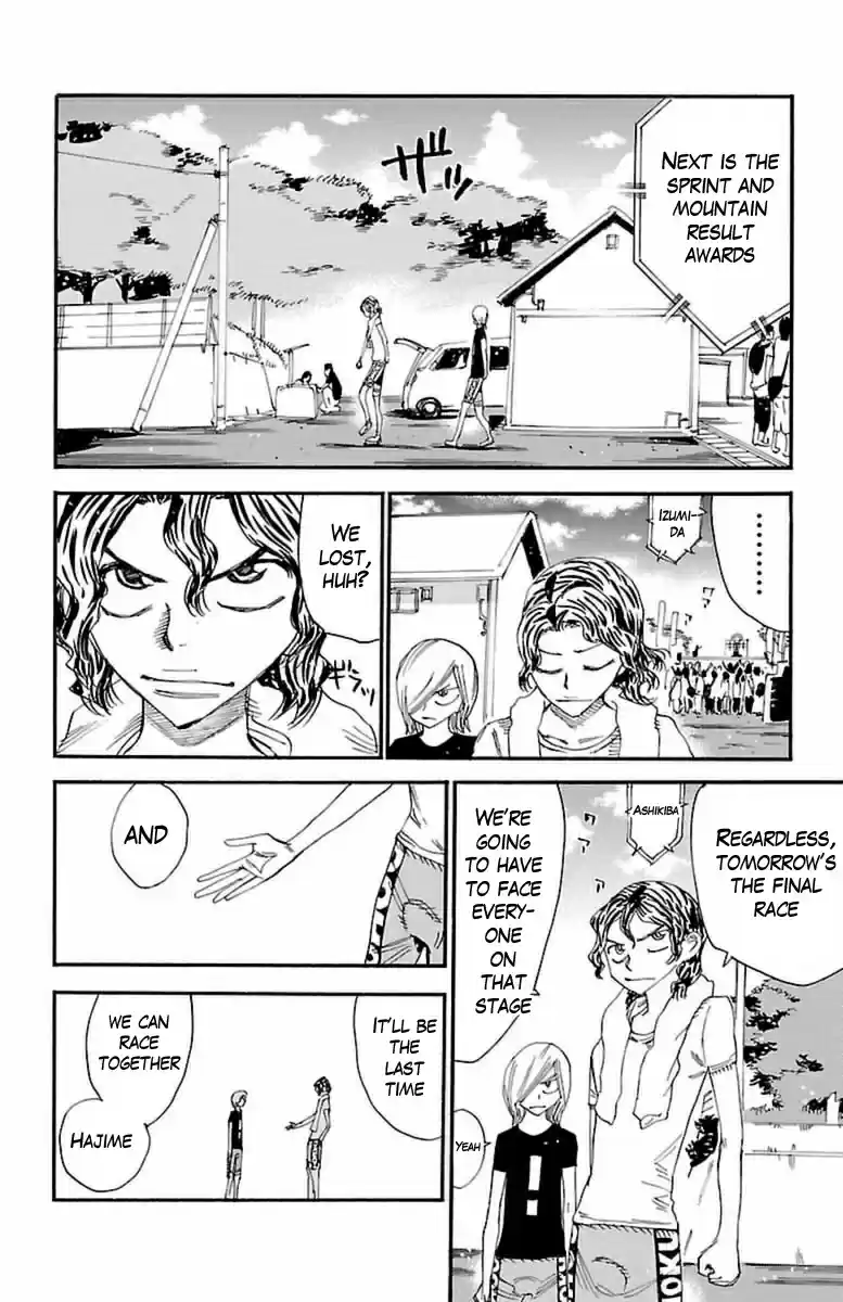 Yowamushi Pedal Vol. 48 Ch. 416 The podium