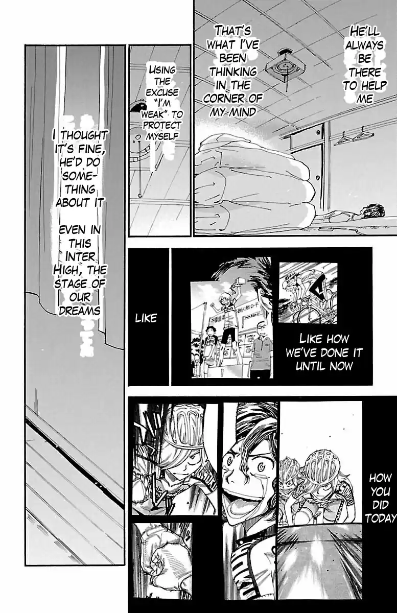 Yowamushi Pedal Vol. 49 Ch. 417 Souhoku's dark cloud