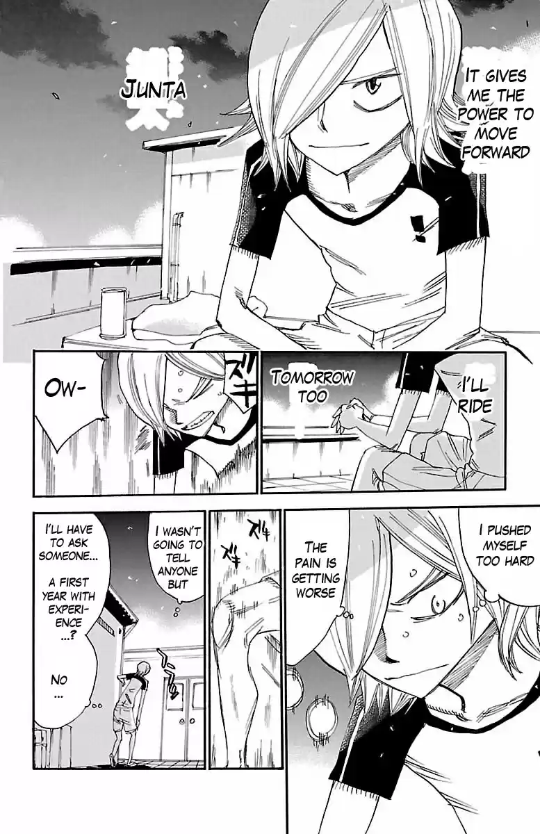 Yowamushi Pedal Vol. 49 Ch. 417 Souhoku's dark cloud