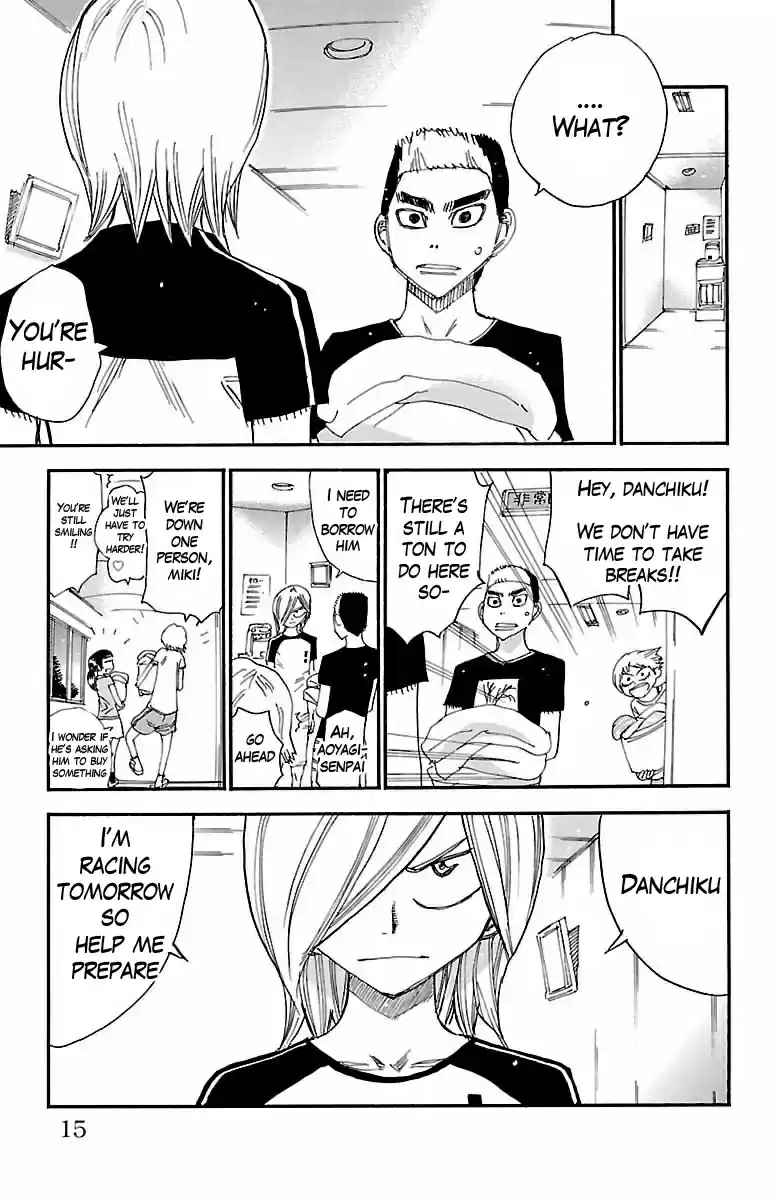 Yowamushi Pedal Vol. 49 Ch. 417 Souhoku's dark cloud