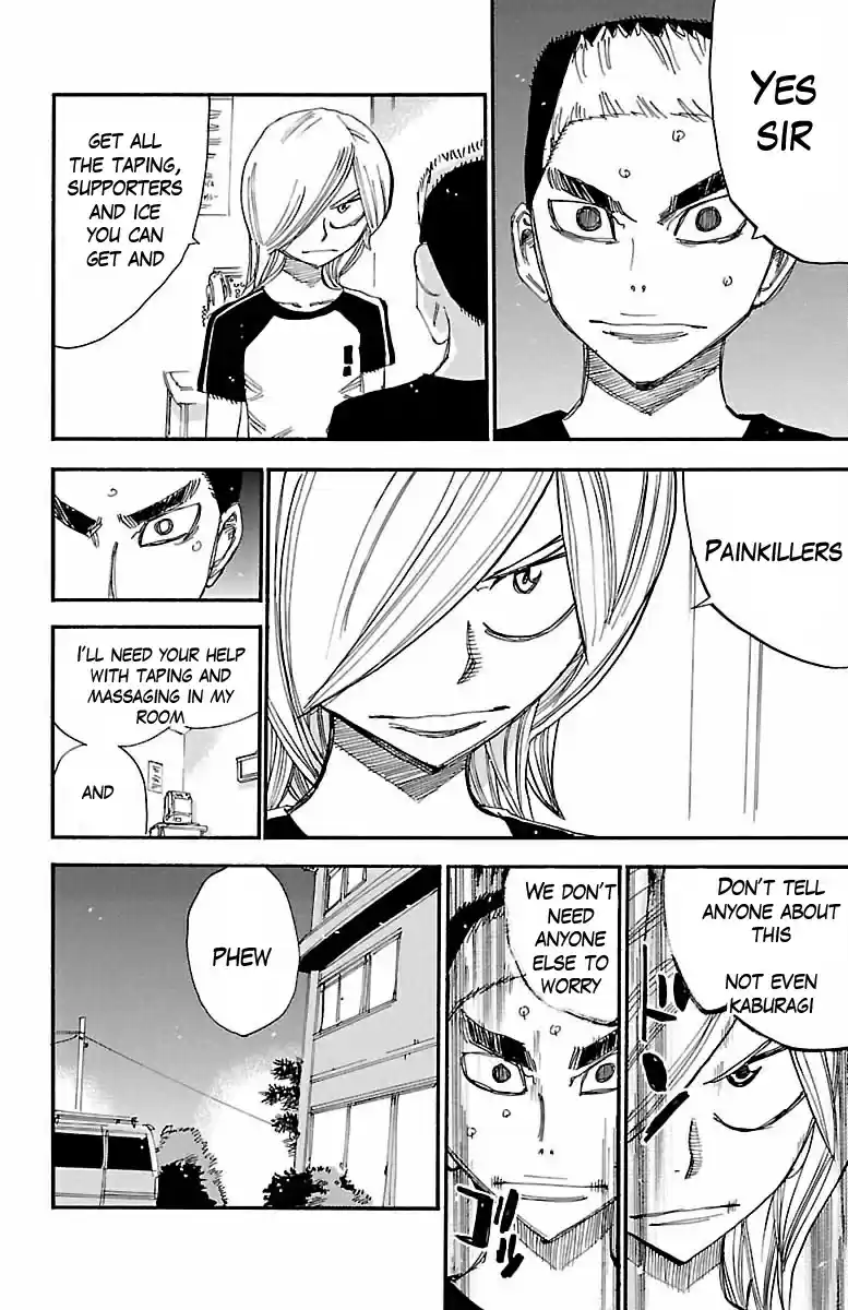 Yowamushi Pedal Vol. 49 Ch. 417 Souhoku's dark cloud