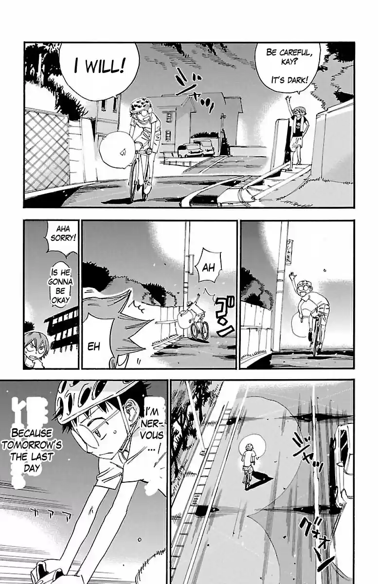 Yowamushi Pedal Vol. 49 Ch. 417 Souhoku's dark cloud
