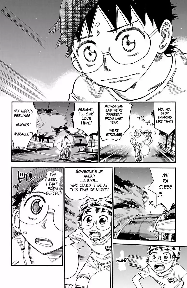 Yowamushi Pedal Vol. 49 Ch. 417 Souhoku's dark cloud