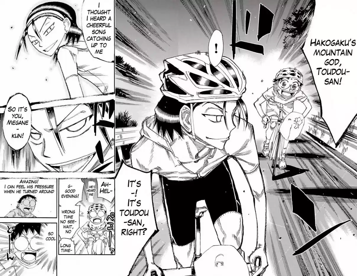 Yowamushi Pedal Vol. 49 Ch. 417 Souhoku's dark cloud