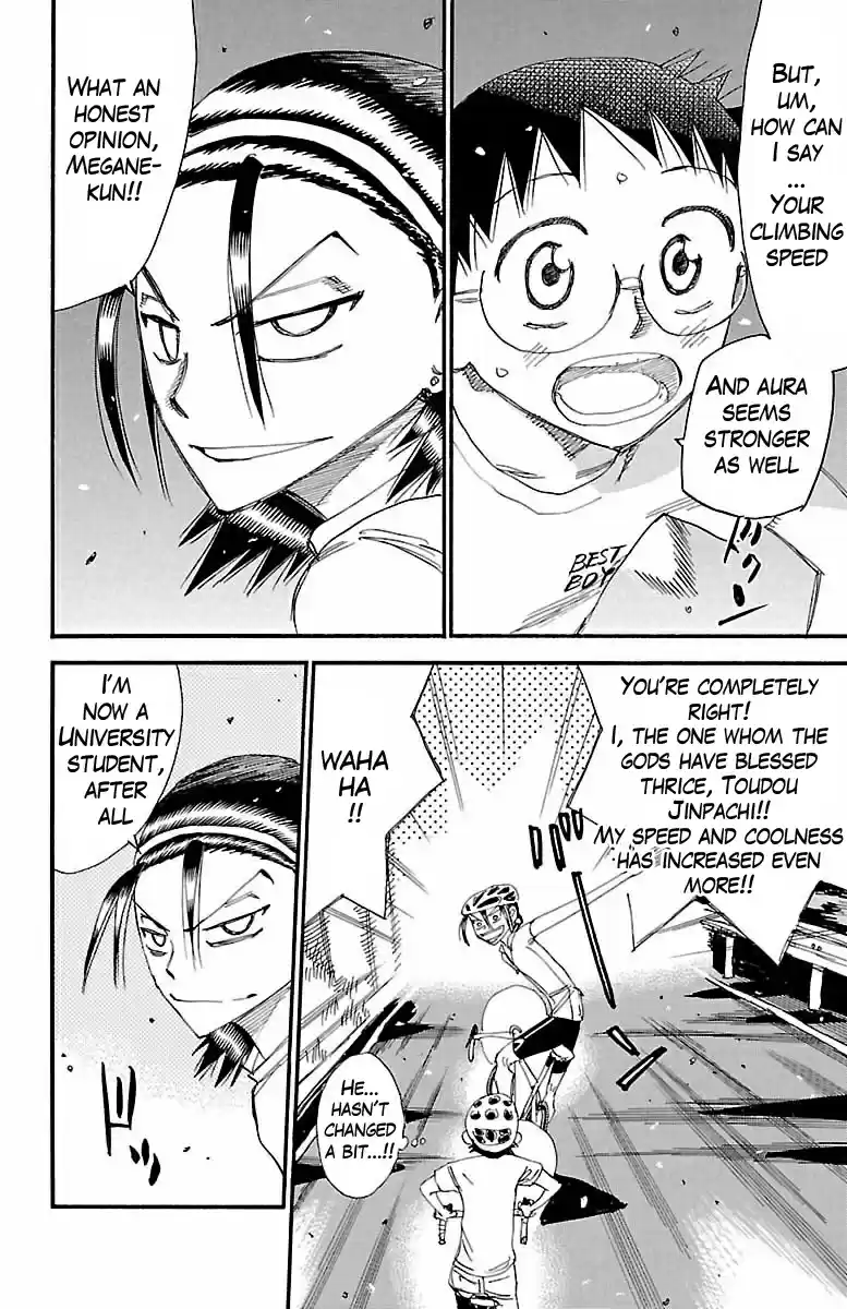 Yowamushi Pedal Vol. 49 Ch. 418 A small ridge