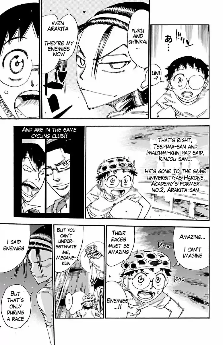 Yowamushi Pedal Vol. 49 Ch. 418 A small ridge