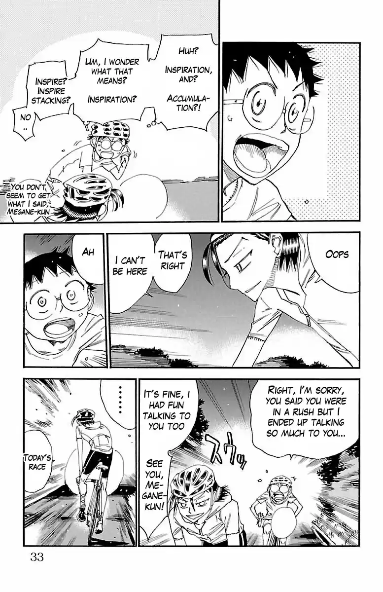 Yowamushi Pedal Vol. 49 Ch. 418 A small ridge