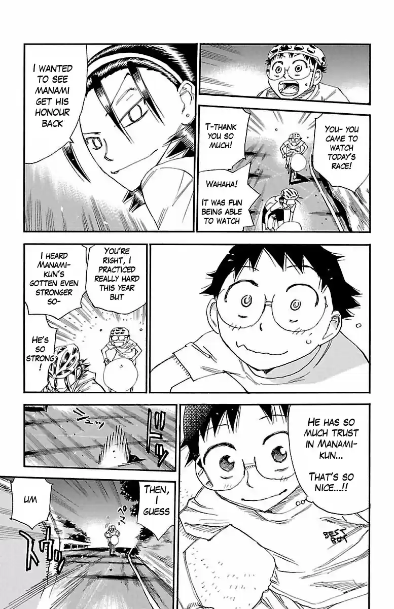 Yowamushi Pedal Vol. 49 Ch. 418 A small ridge