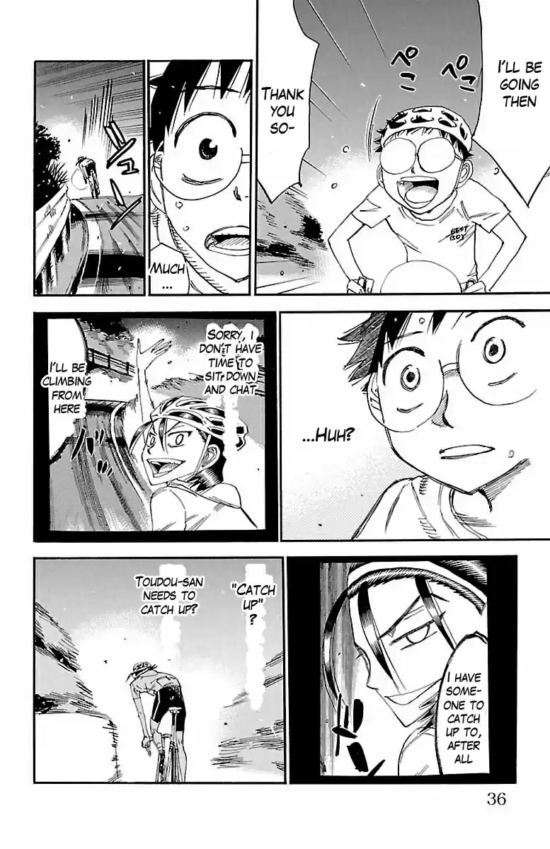 Yowamushi Pedal Vol. 49 Ch. 418 A small ridge