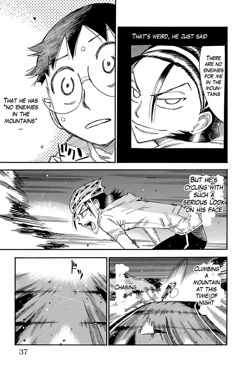 Yowamushi Pedal Vol. 49 Ch. 418 A small ridge