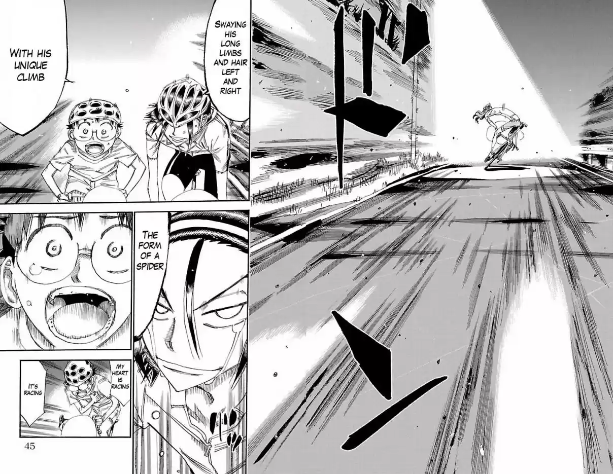Yowamushi Pedal Vol. 49 Ch. 418 A small ridge