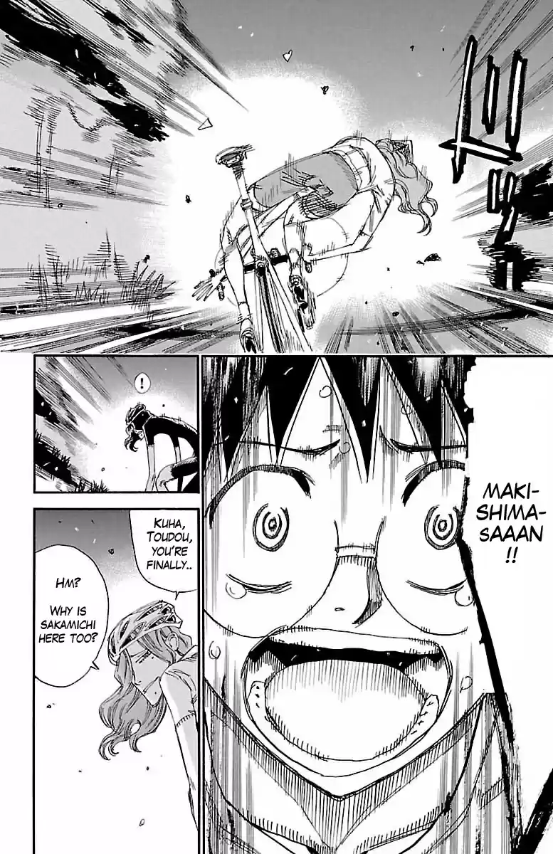 Yowamushi Pedal Vol. 49 Ch. 418 A small ridge