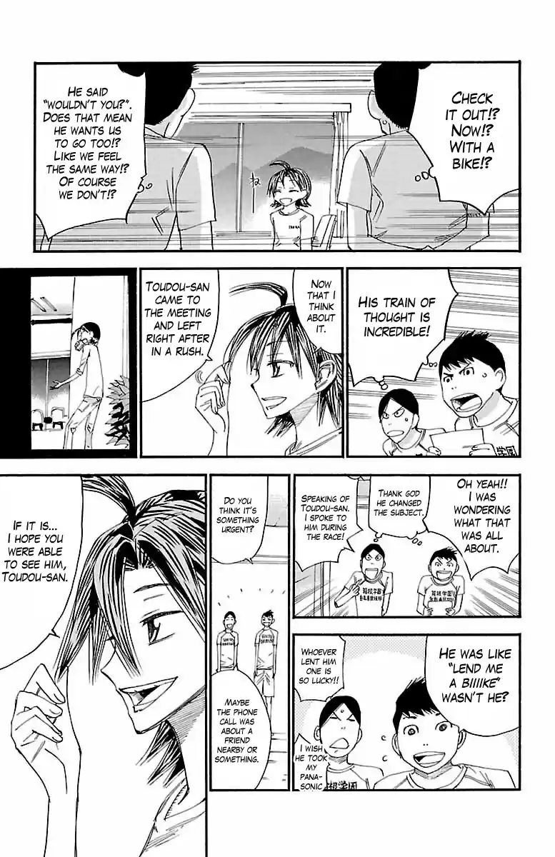 Yowamushi Pedal Vol. 49 Ch. 421 those who saw the light