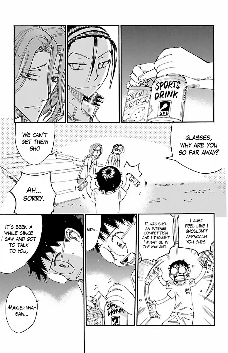 Yowamushi Pedal Vol. 49 Ch. 421 those who saw the light