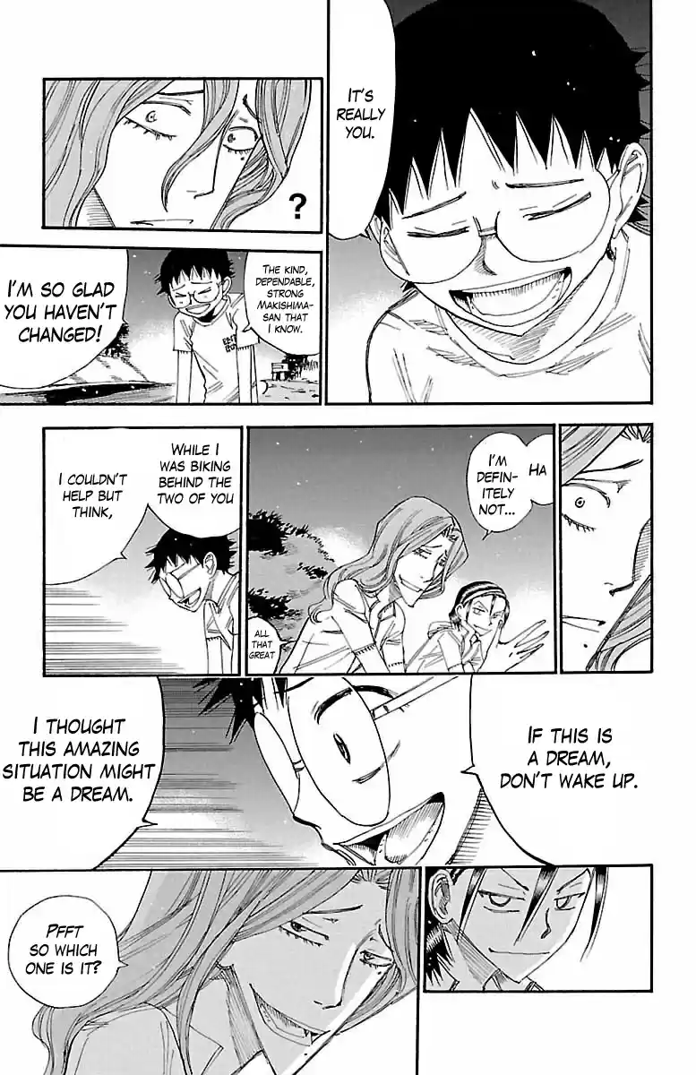 Yowamushi Pedal Vol. 49 Ch. 421 those who saw the light
