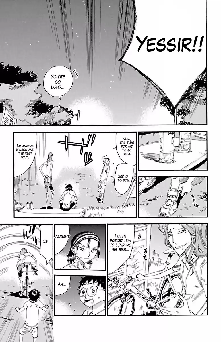 Yowamushi Pedal Vol. 49 Ch. 421 those who saw the light