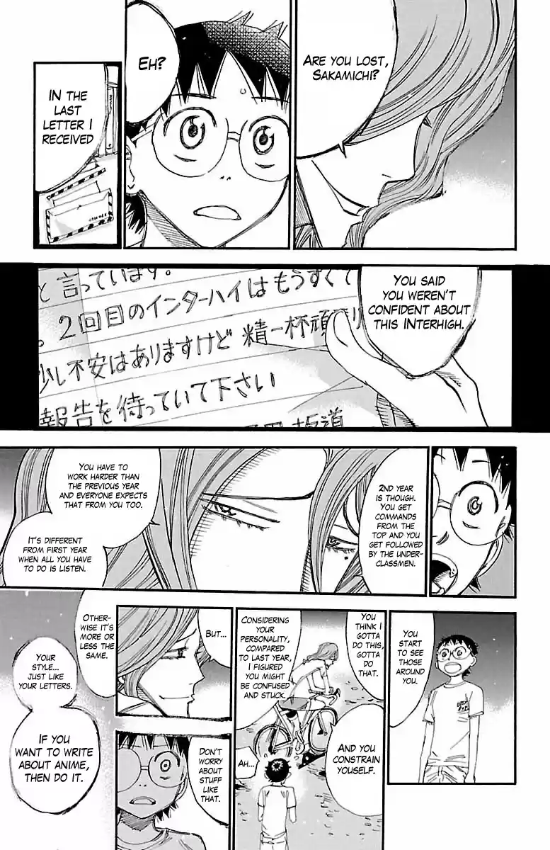Yowamushi Pedal Vol. 49 Ch. 421 those who saw the light