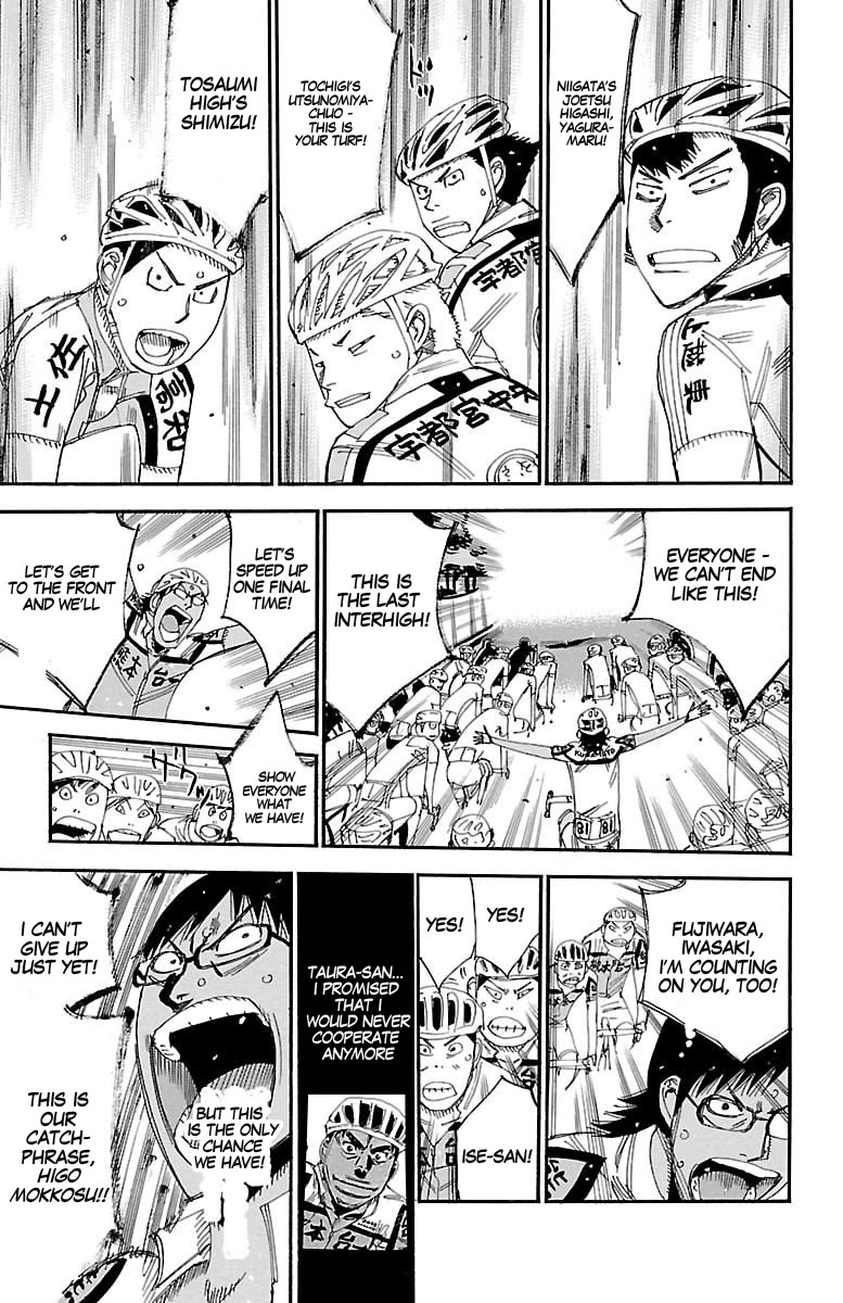 Yowamushi Pedal Vol. 50 Ch. 428 Cooperation