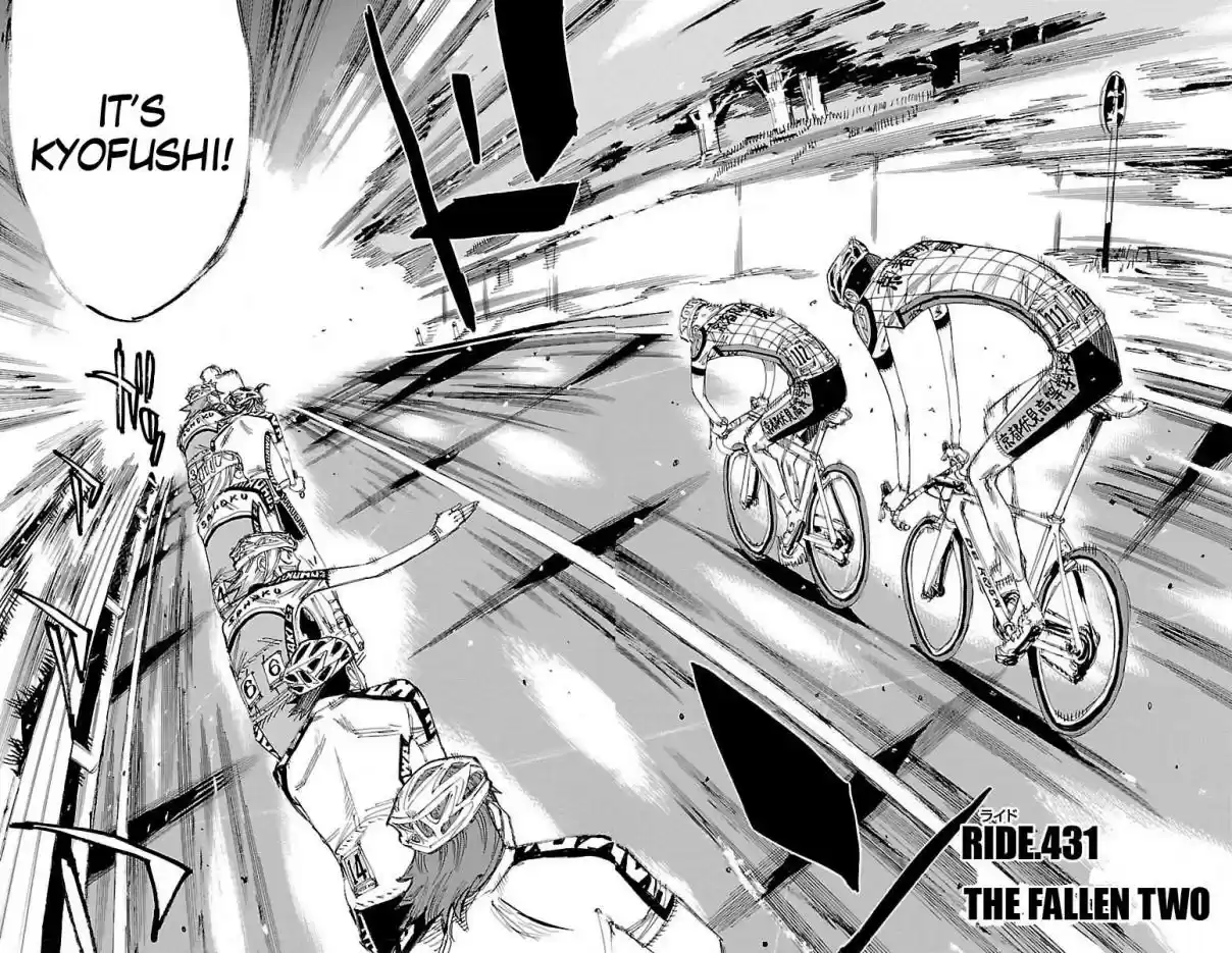 Yowamushi Pedal Vol. 50 Ch. 431 The fallen two