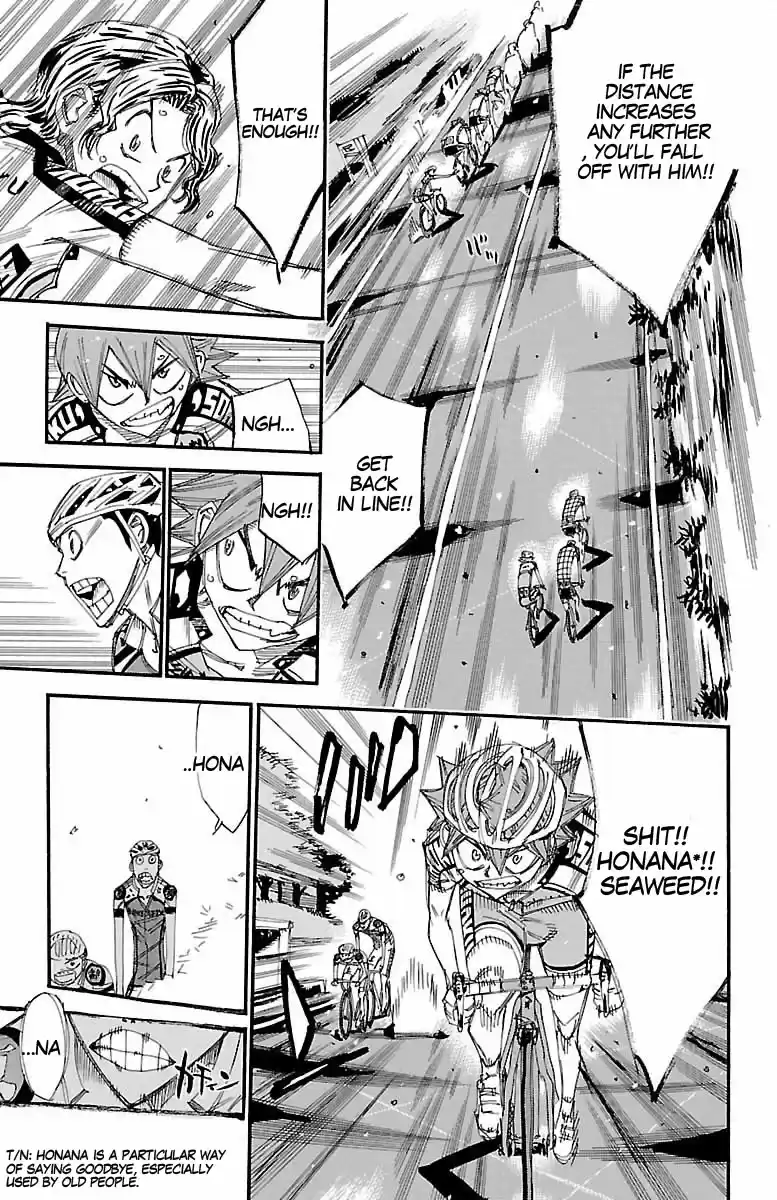 Yowamushi Pedal Vol. 50 Ch. 431 The fallen two