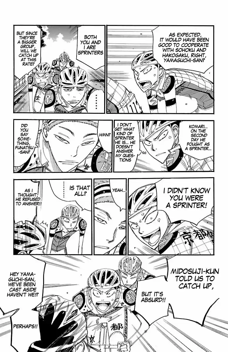 Yowamushi Pedal Vol. 50 Ch. 431 The fallen two