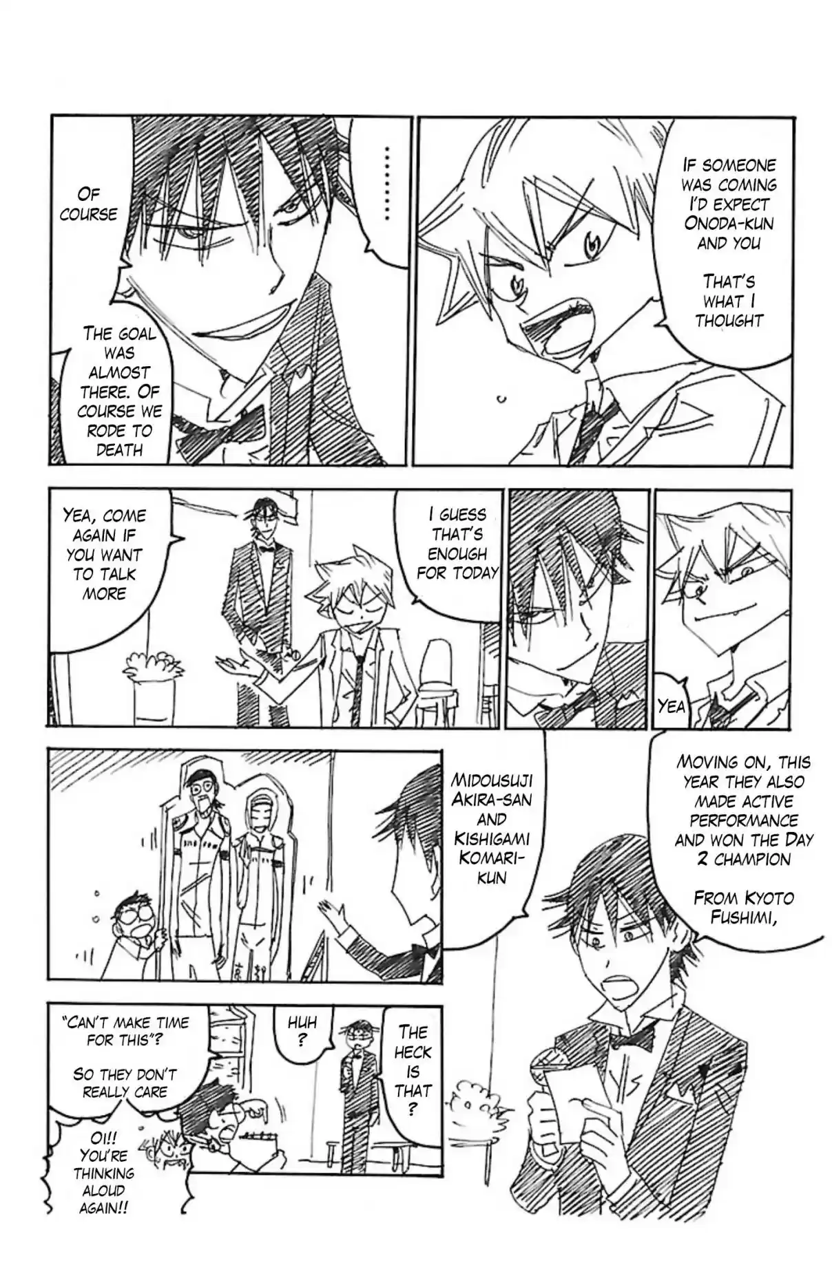 Yowamushi Pedal Vol. 54.5 Ch. 0 Do your Best!! Shunsuke kun!