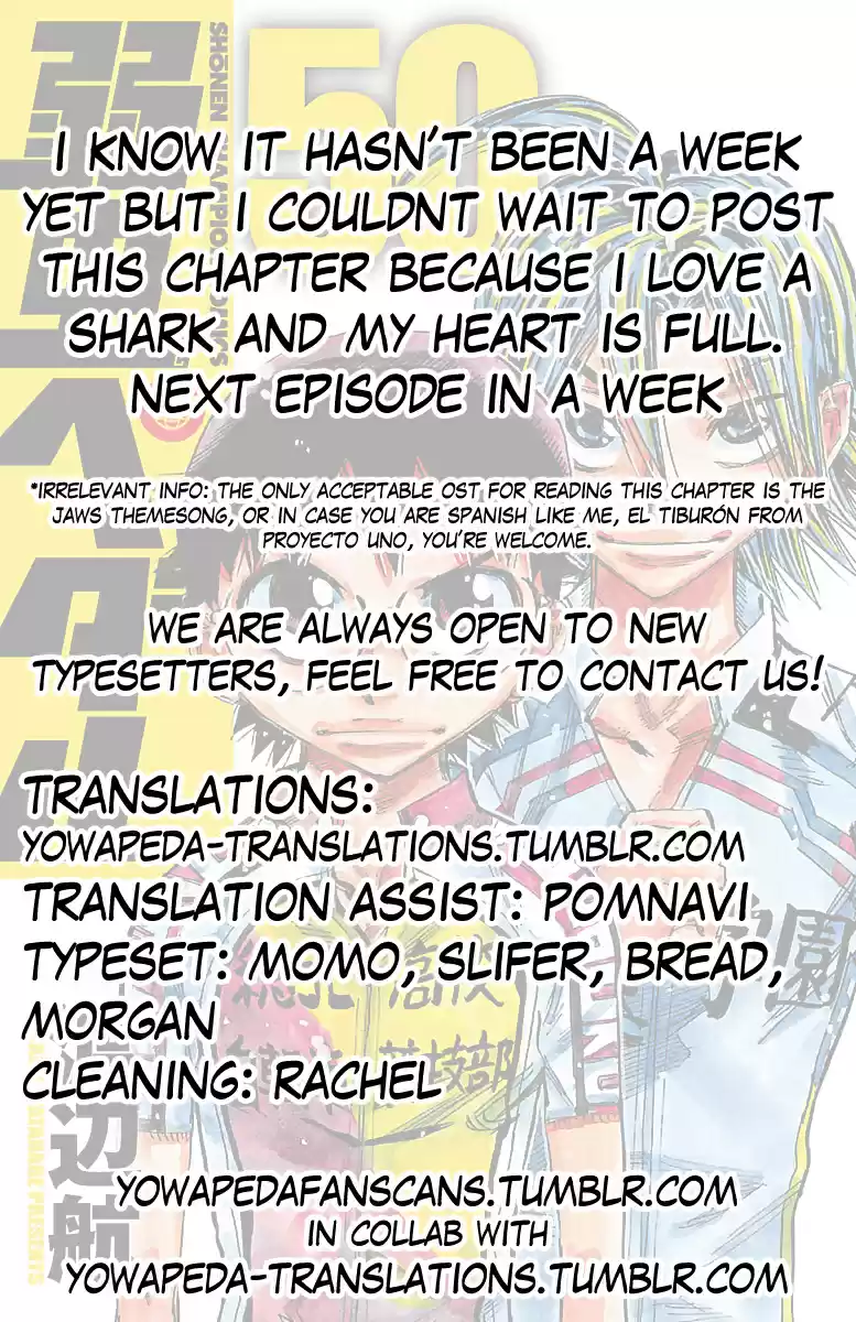 Yowamushi Pedal vol.50 ch.430
