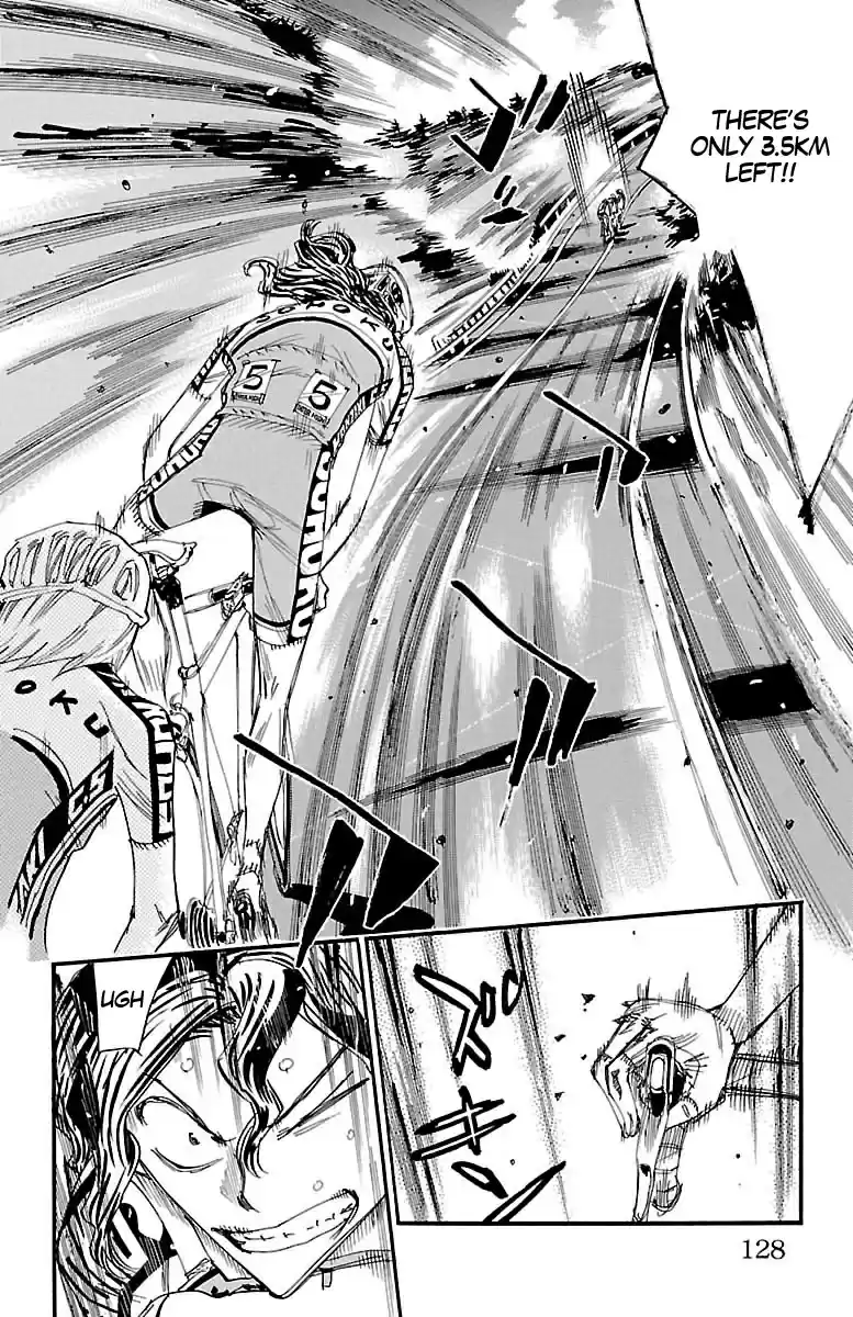 Yowamushi Pedal Vol.51 Chapter 440: Teshima's Miscalculation