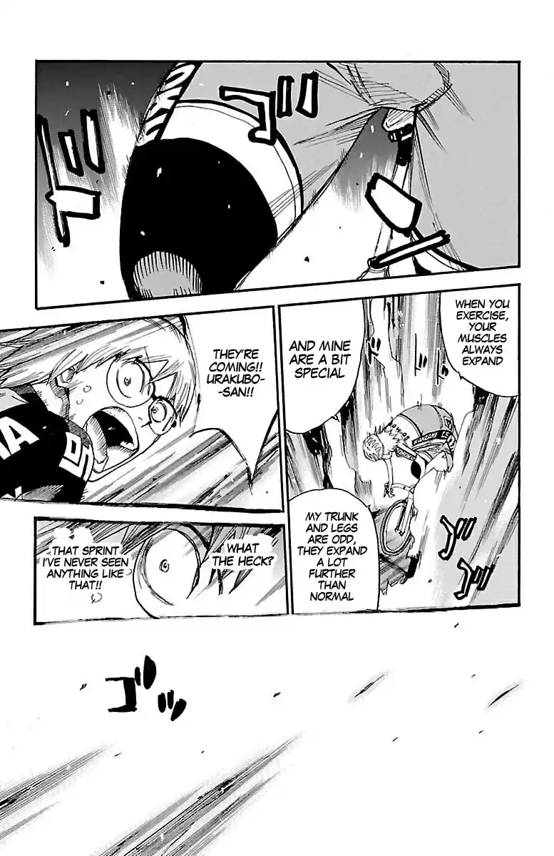 Yowamushi Pedal Vol.51 Chapter 440: Teshima's Miscalculation