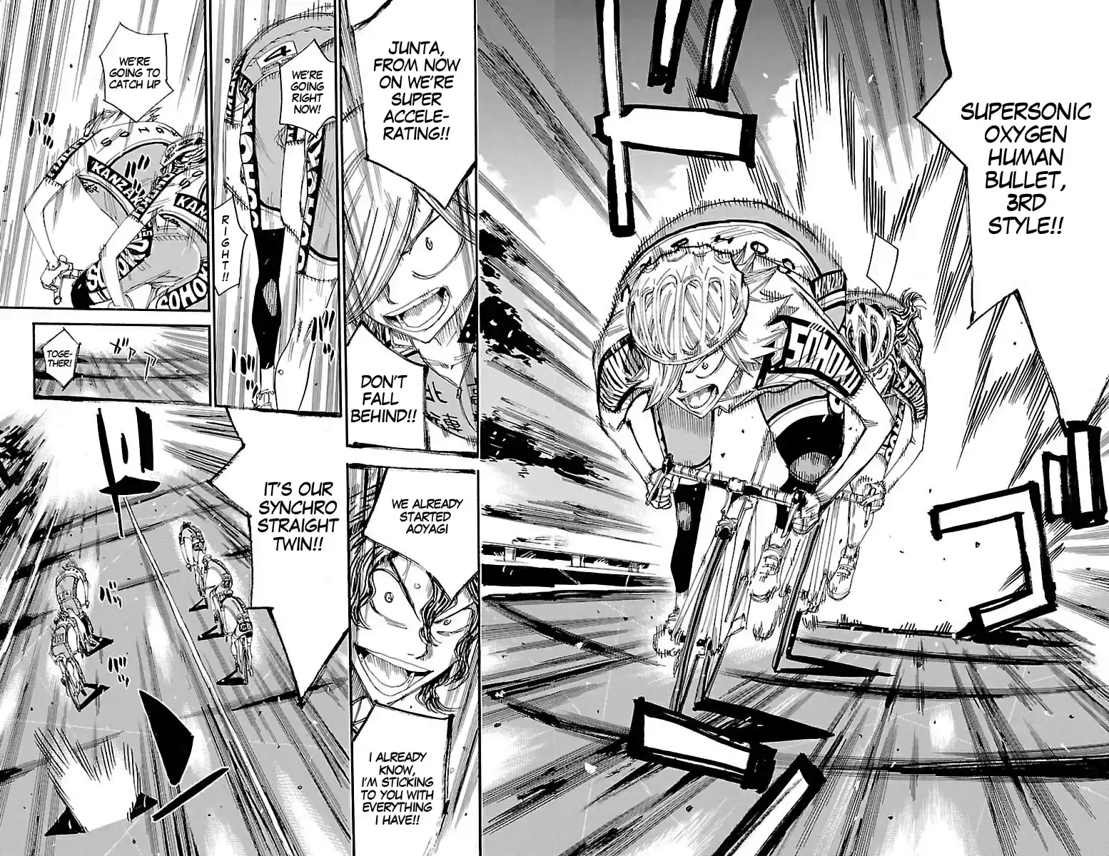 Yowamushi Pedal Vol.51 Chapter 440: Teshima's Miscalculation