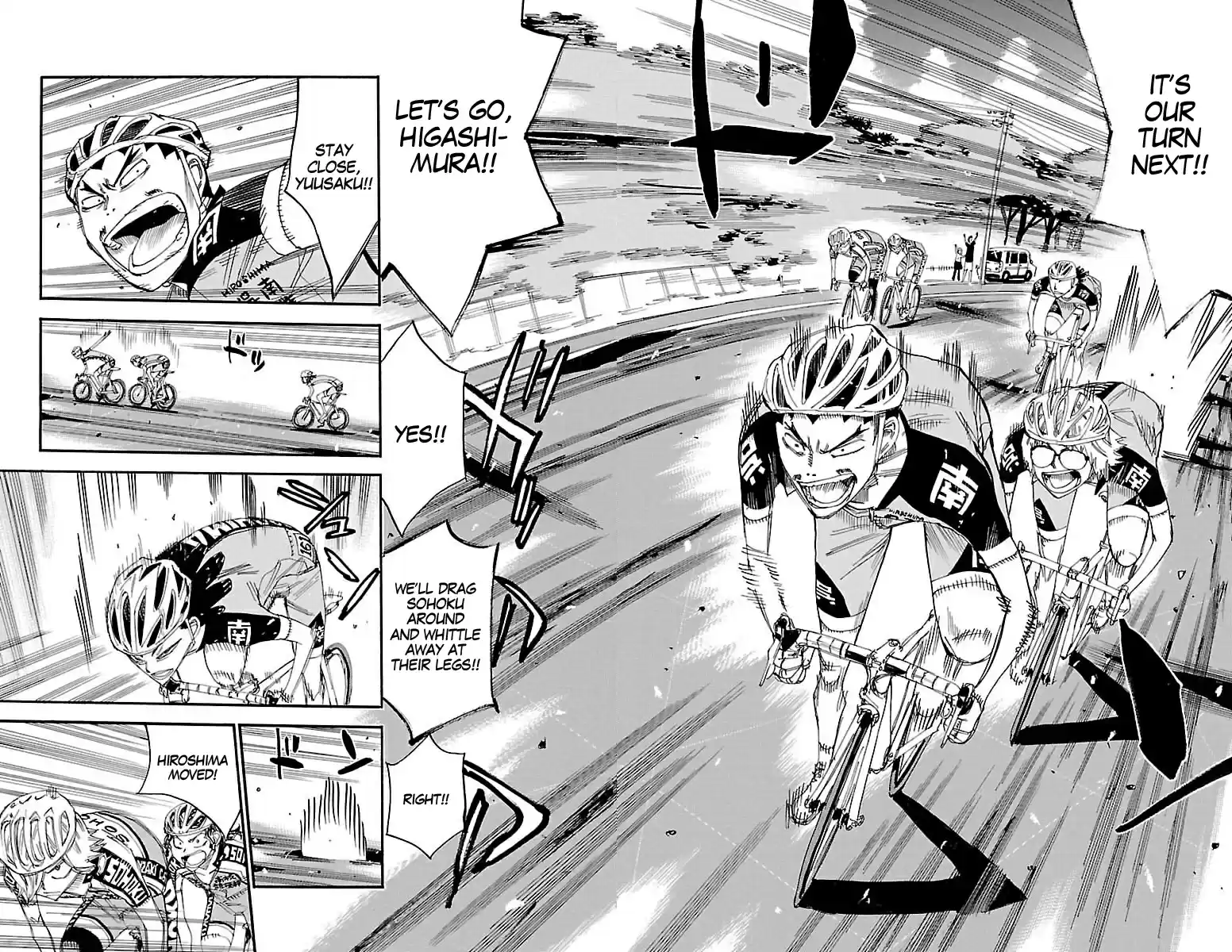Yowamushi Pedal Vol.51 Chapter 441: Impatient Hiroshima
