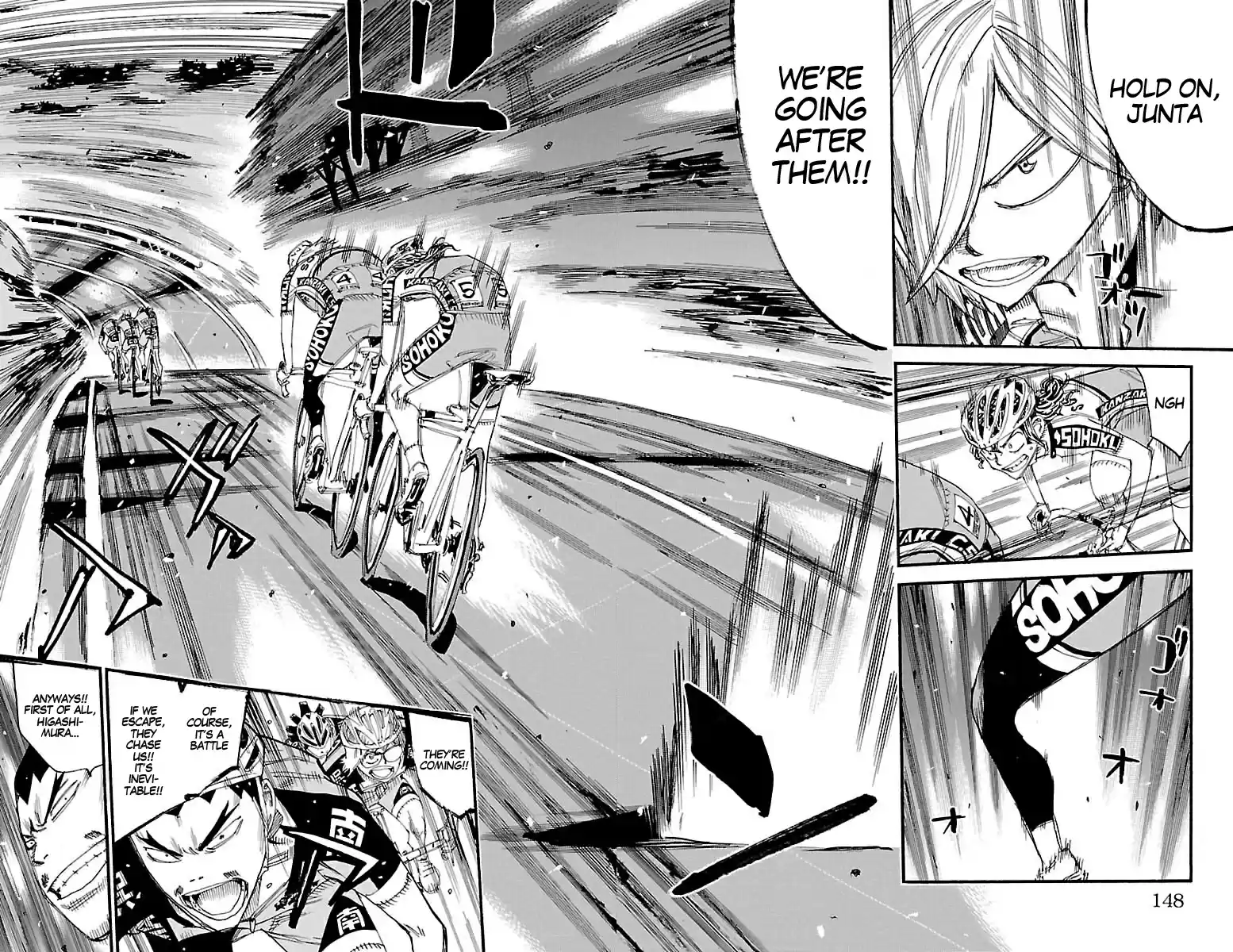 Yowamushi Pedal Vol.51 Chapter 441: Impatient Hiroshima