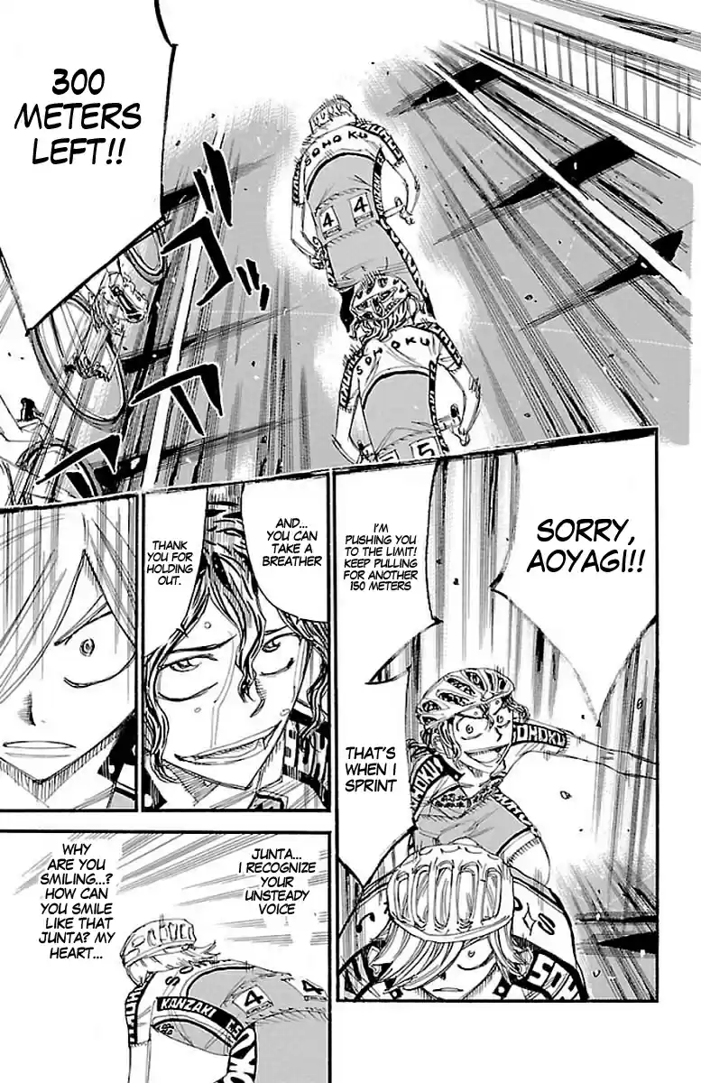 Yowamushi Pedal Vol.52 Chapter 446: Aoyagi's Last Wish