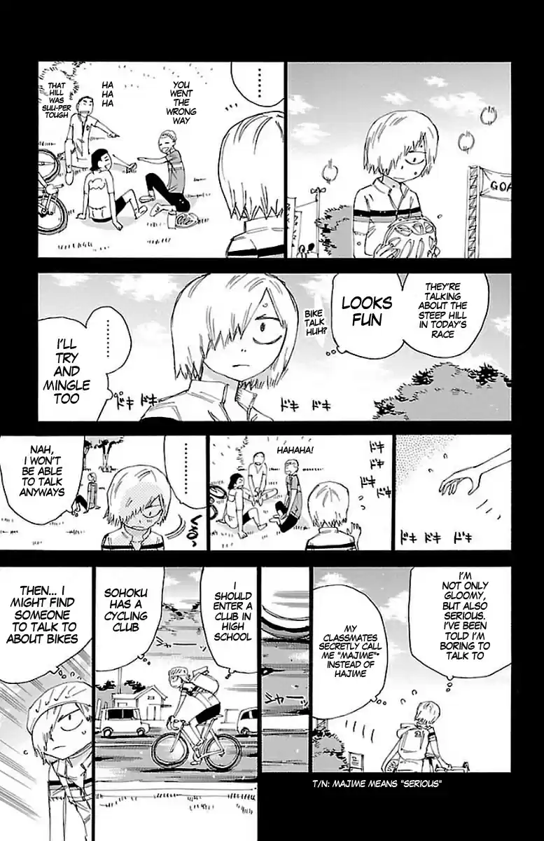 Yowamushi Pedal Vol.52 Chapter 446: Aoyagi's Last Wish