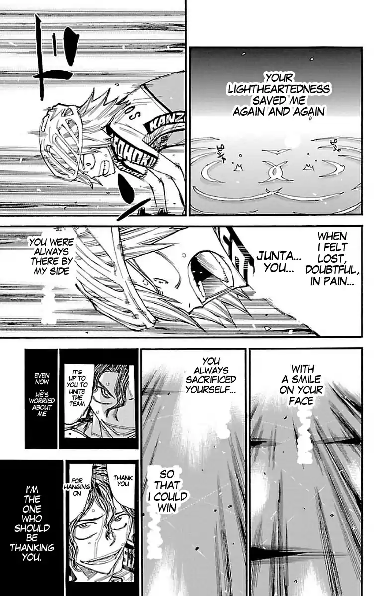 Yowamushi Pedal Vol.52 Chapter 446: Aoyagi's Last Wish